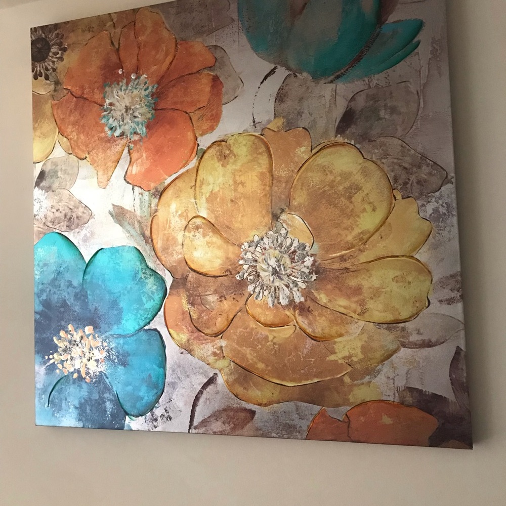 Flower panting